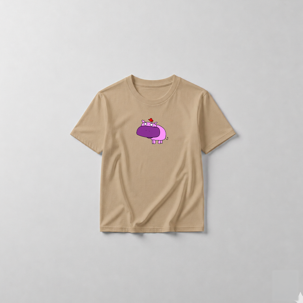 Hipopótamo em Alerta - Artista Manu D'Alcantara