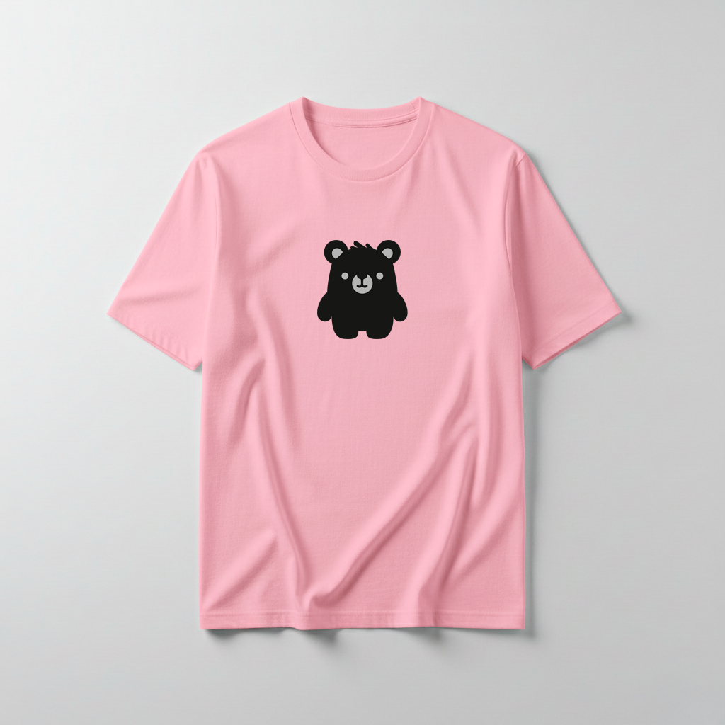 Estampa Urso Básico Preto APAE Guabiruba