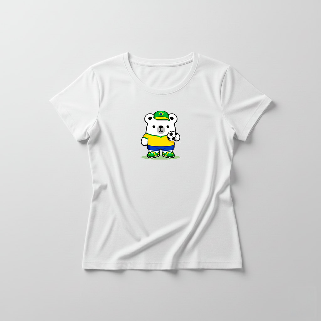 Estampa Urso Brasil -  APAE Brusque