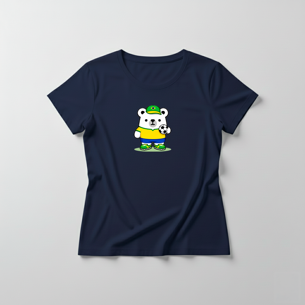 Estampa Urso Brasil -  APAE Brusque