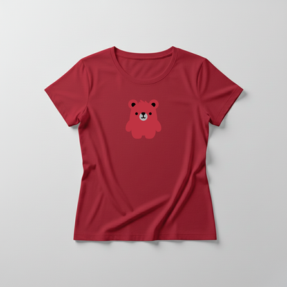 Estampa Urso Básico Bordo APAE Guabiruba