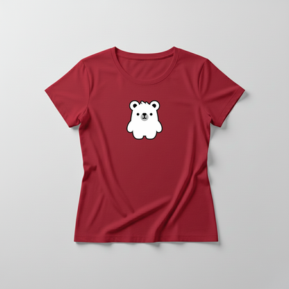 Estampa Urso Básico Branco APAE Brusque