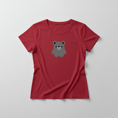 Estampa Urso Básico Chumbo AMA Brusque