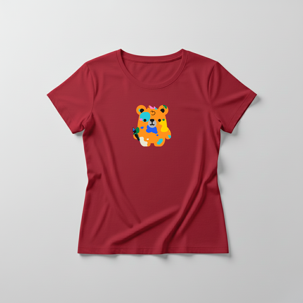 Estampa Urso Artista APAE Guabiruba