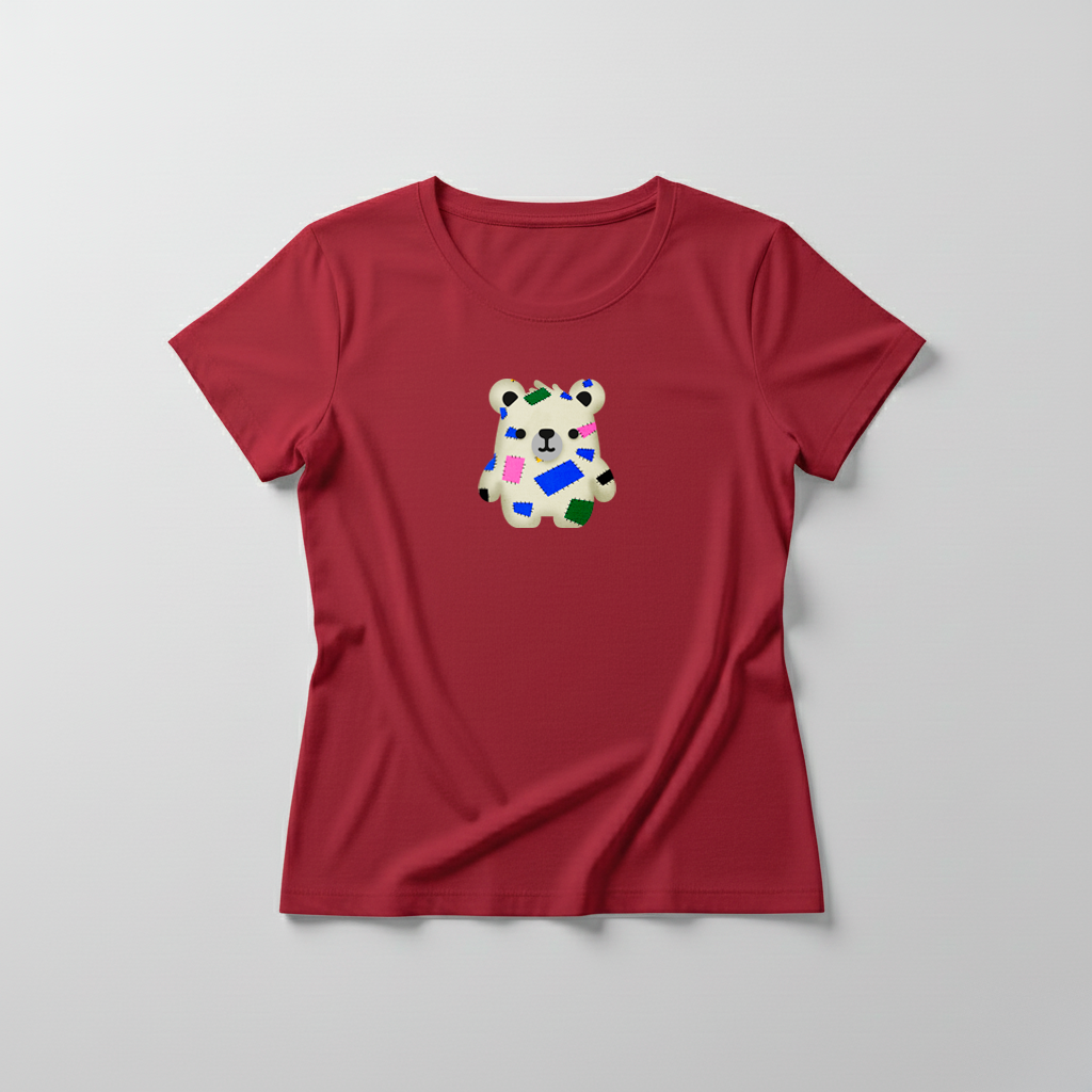 Estampa Urso Retalho AMA Brusque
