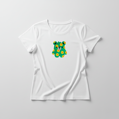 Estampa Urso Girassol APAE Brusque