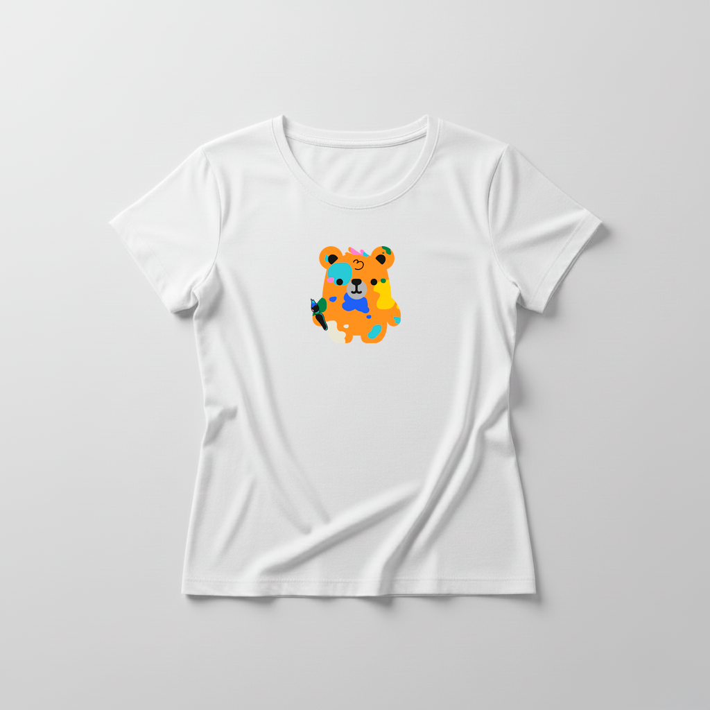Estampa Urso Artista APAE Guabiruba