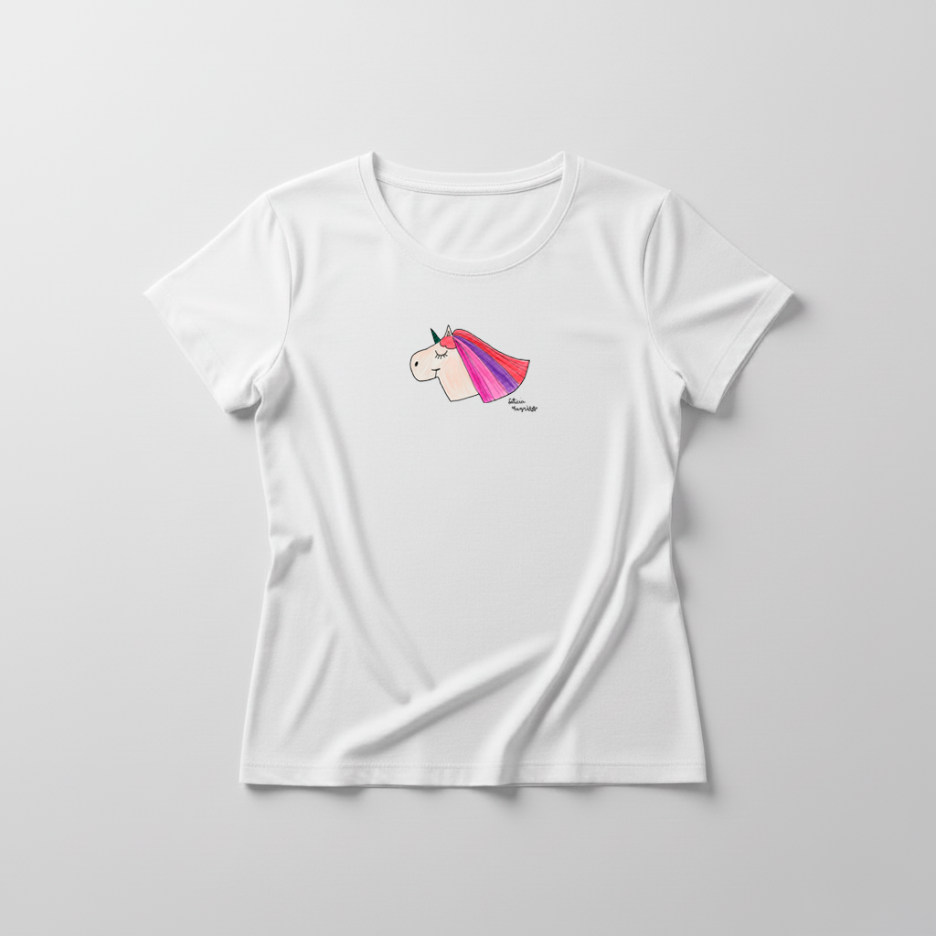 Estampa Unicórnio Artista Letícia Ingrid Barbosa Santos Antonangeli