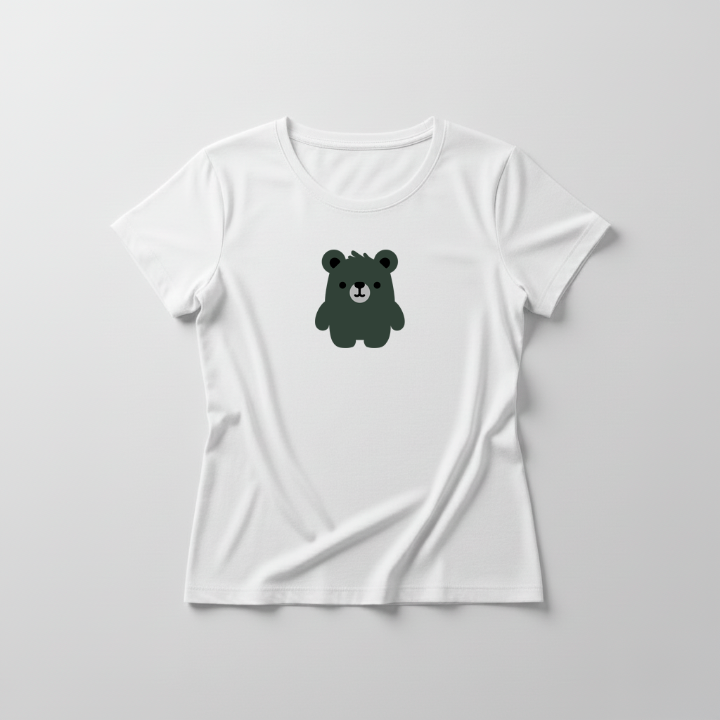 Estampa Urso Militar APAE Brusque