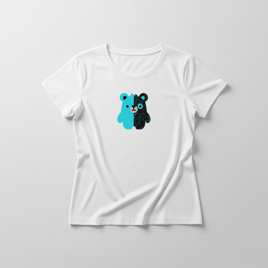 Estampa Urso Robô APAE Brusque