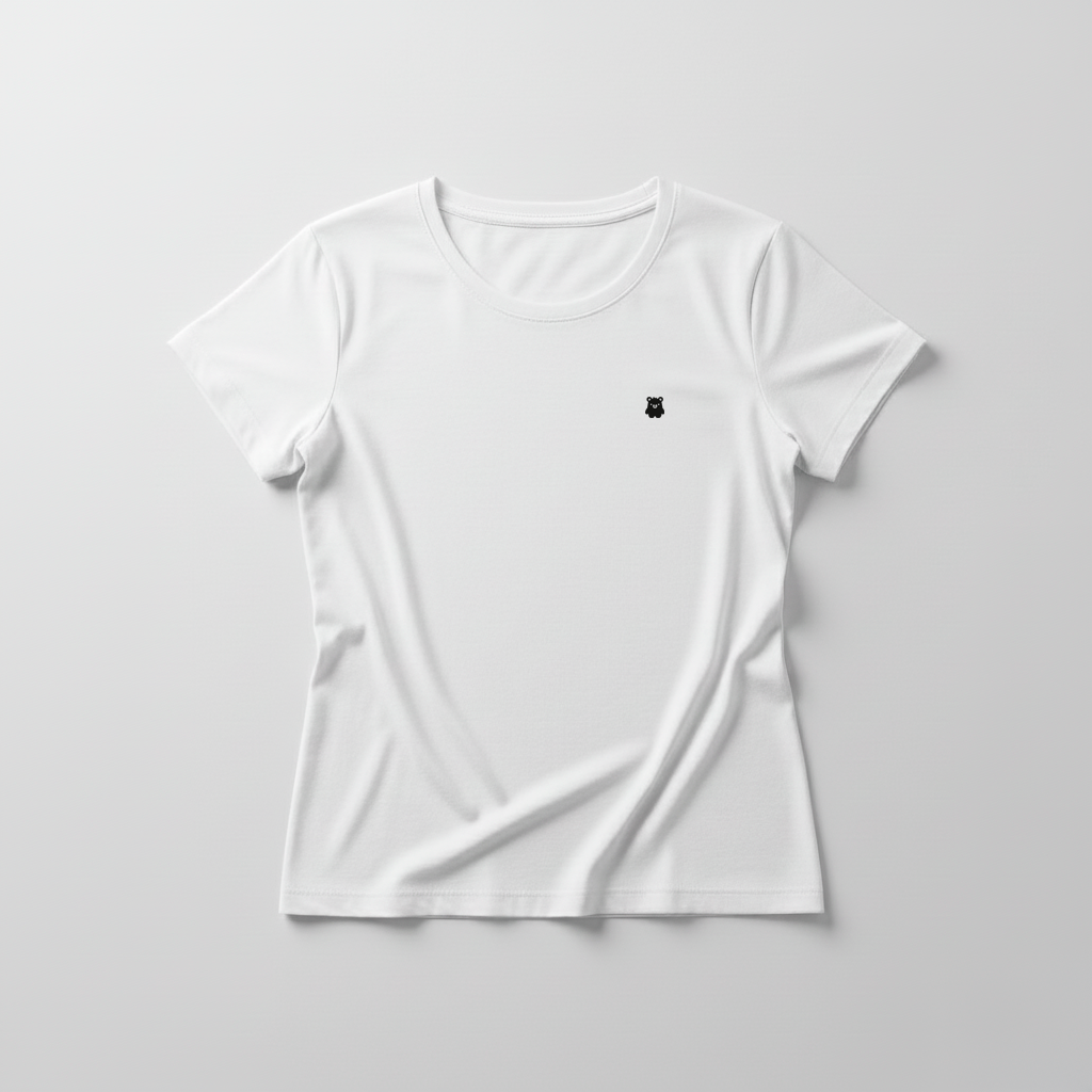 Estampa Urso Básico Preto APAE Guabiruba