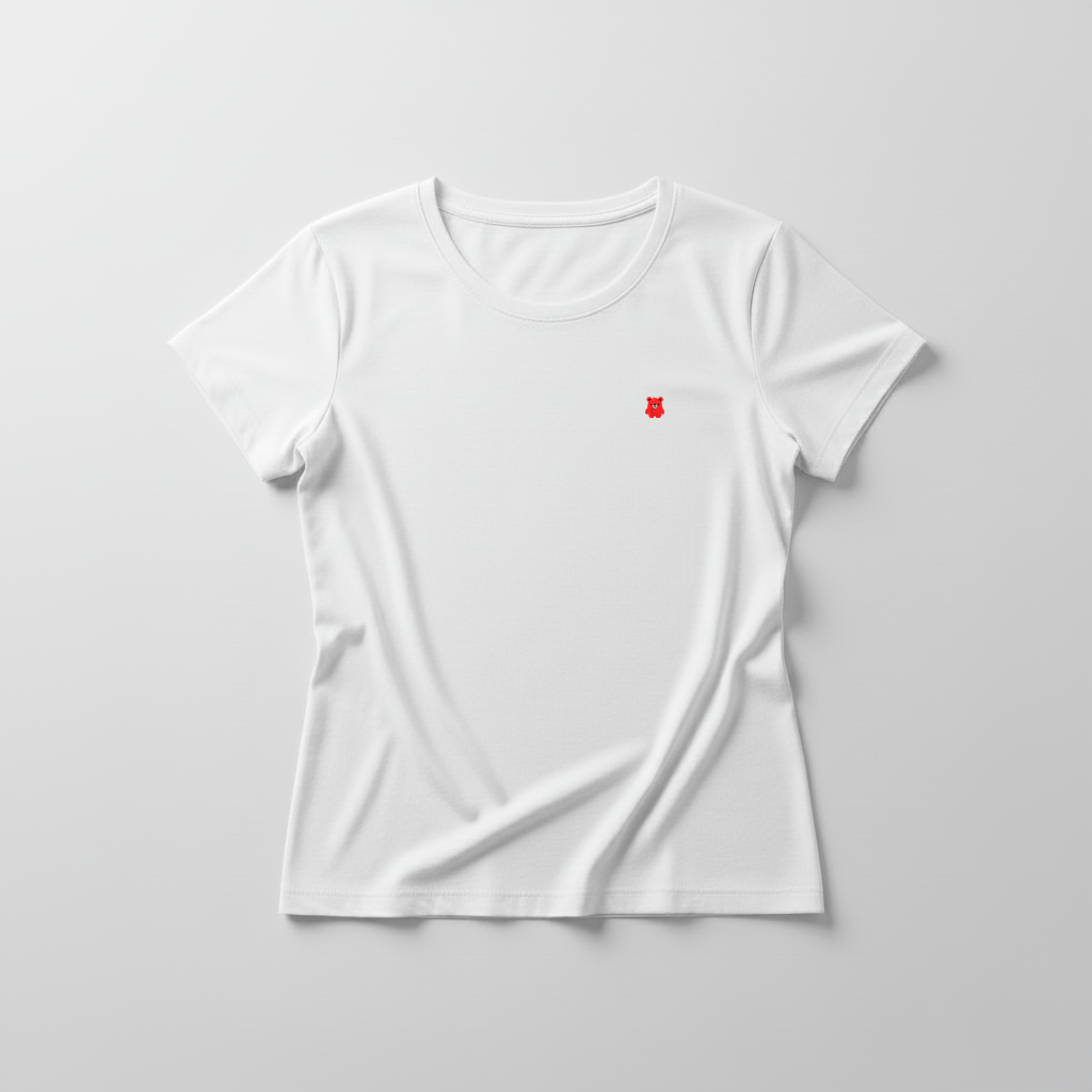 Estampa Urso Vermelho Pintado APAE Brusque