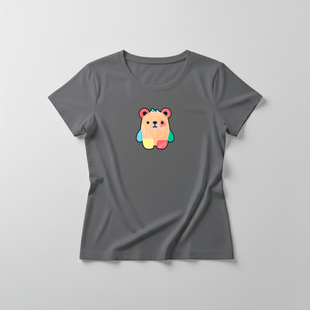 Estampa Urso Benjamim APAE Brusque