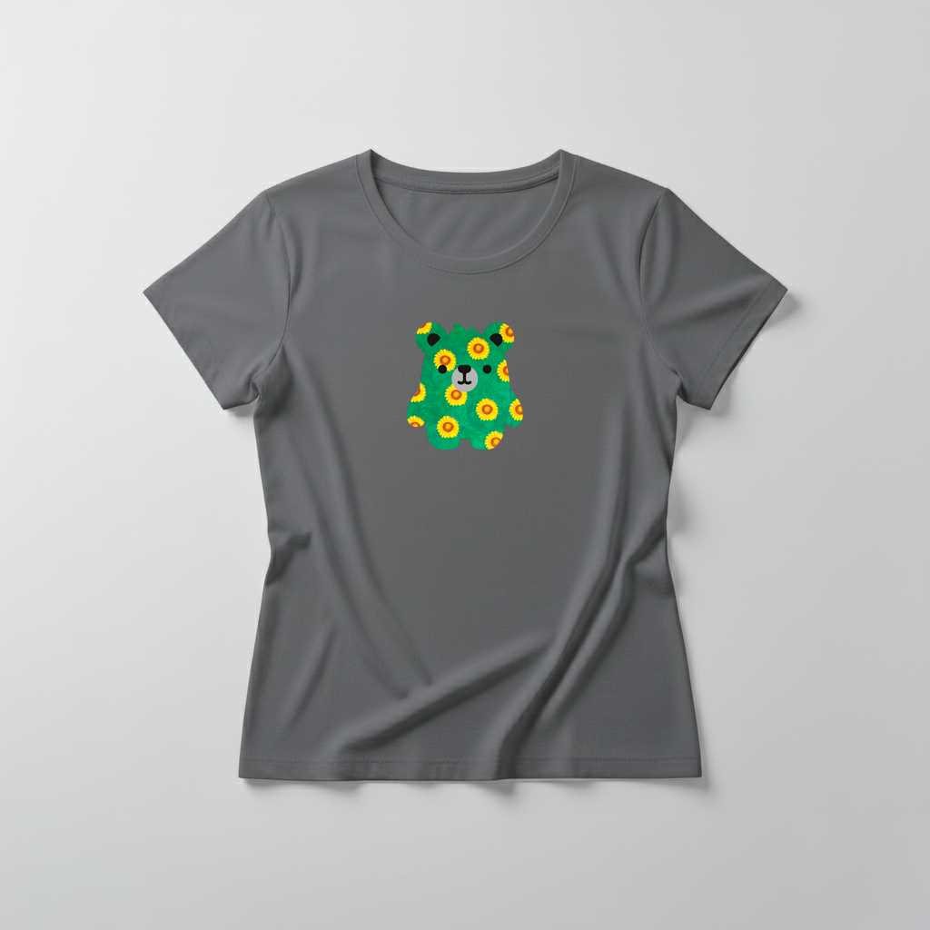 Estampa Urso Girassol APAE Brusque
