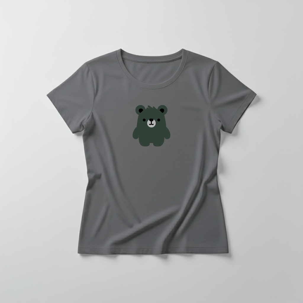 Estampa Urso Militar APAE Brusque