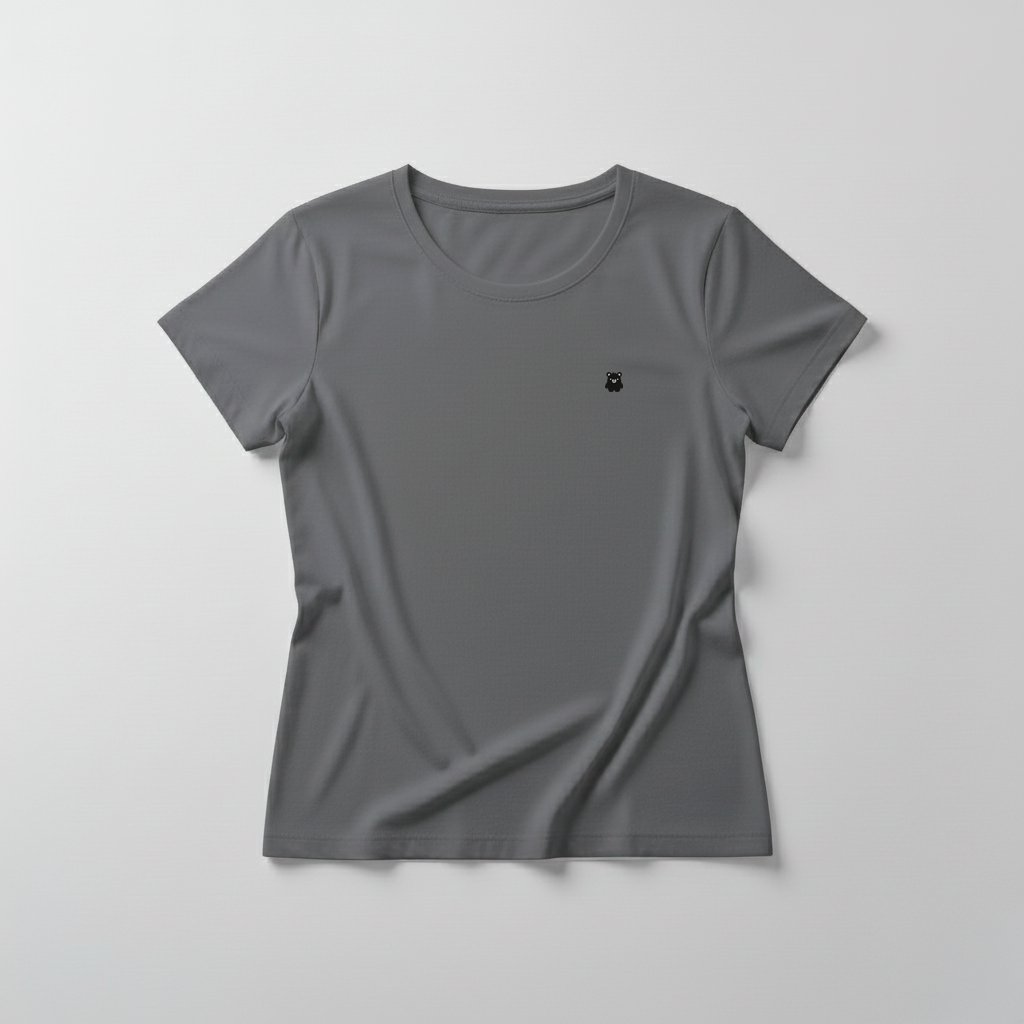 Estampa Urso Básico Preto APAE Guabiruba