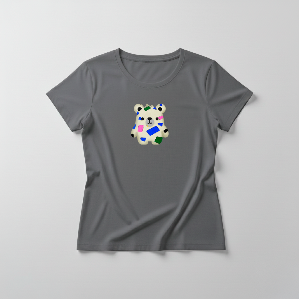 Estampa Urso Retalho AMA Brusque