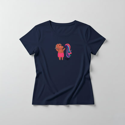 Estampa Dança das Cores Artista Ana Beatriz Barbosa Santos