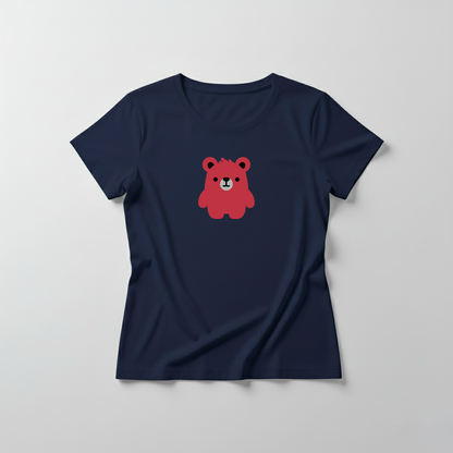 Estampa Urso Básico Bordo APAE Guabiruba
