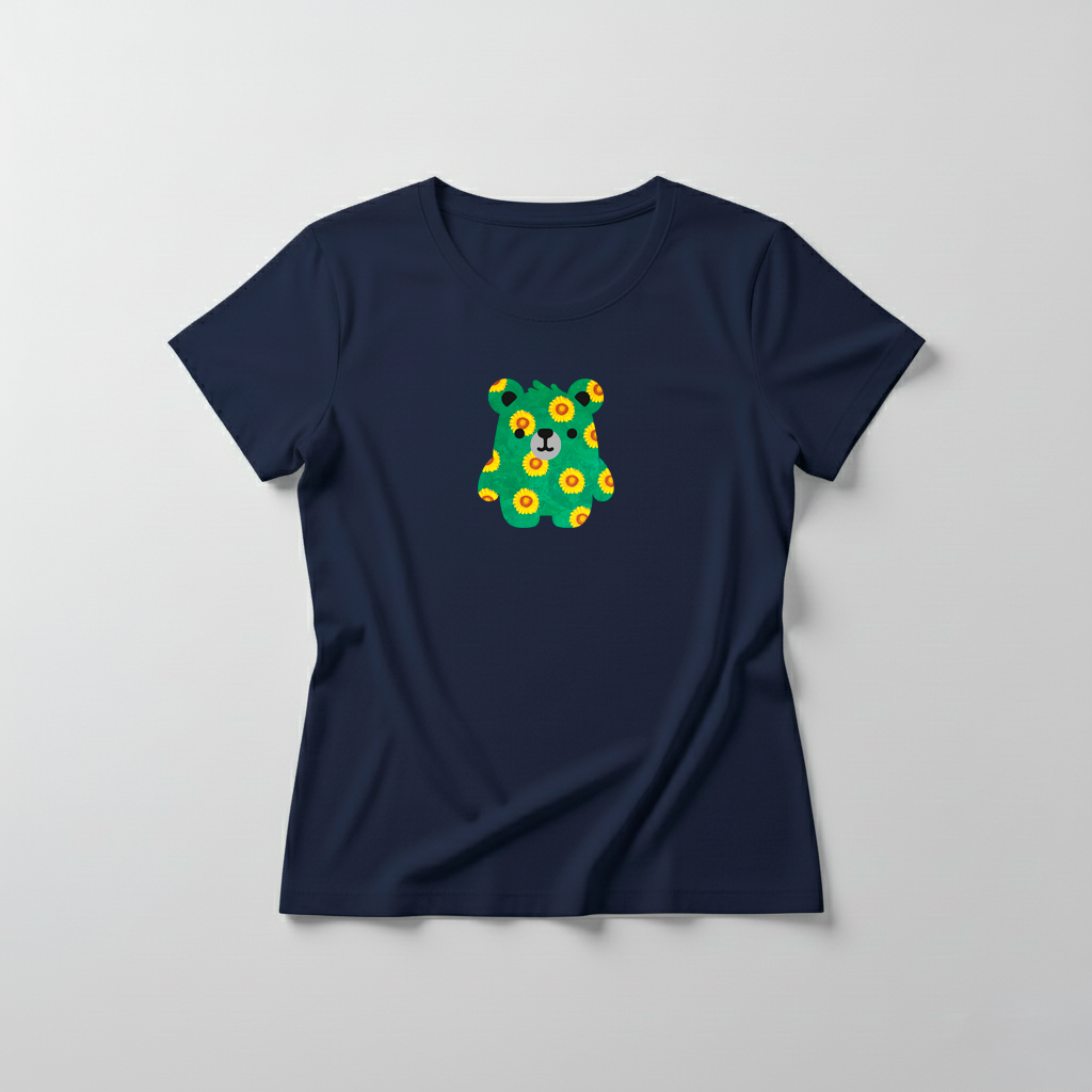 Estampa Urso Girassol APAE Brusque