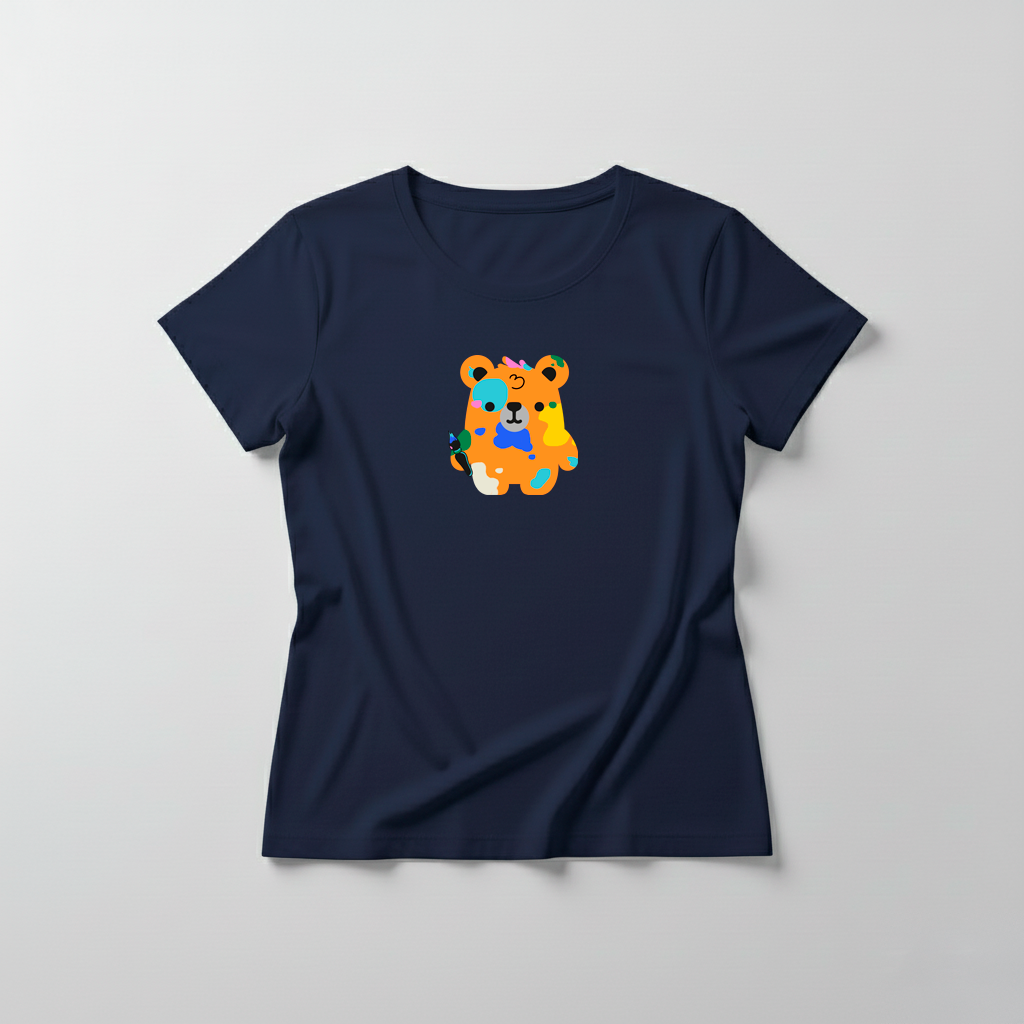 Estampa Urso Artista APAE Guabiruba