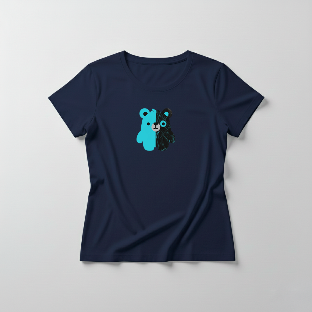 Estampa Urso Robô APAE Brusque