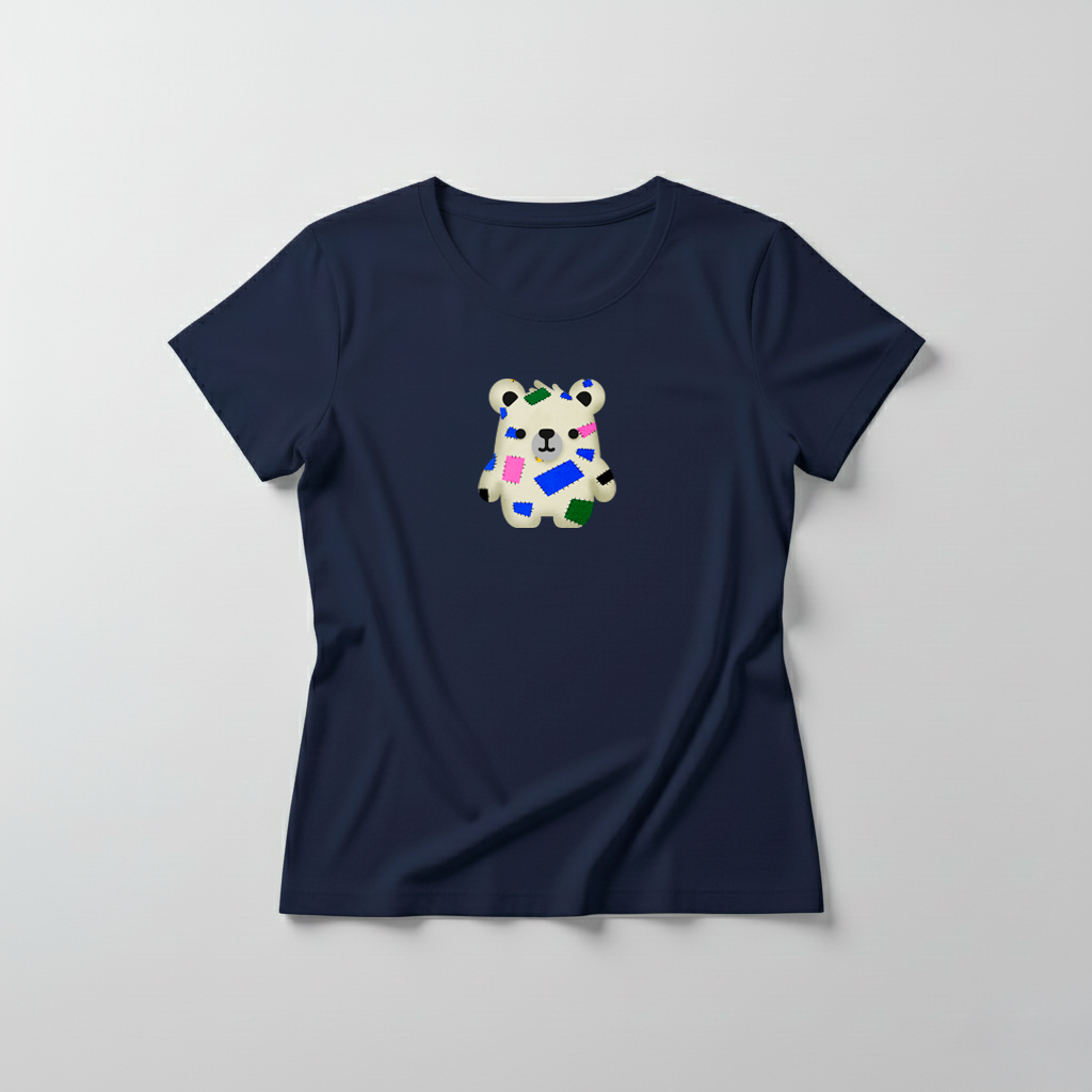 Estampa Urso Retalho AMA Brusque