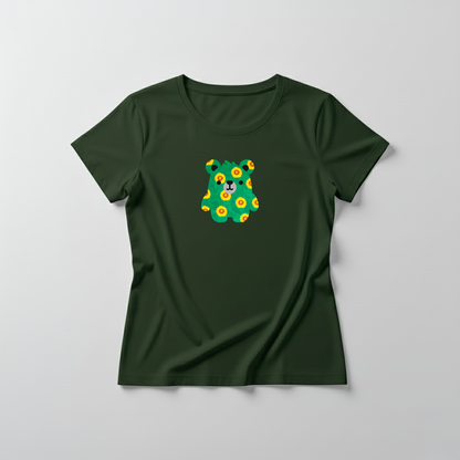 Estampa Urso Girassol APAE Brusque