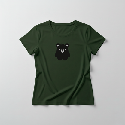 Estampa Urso Básico Preto APAE Guabiruba