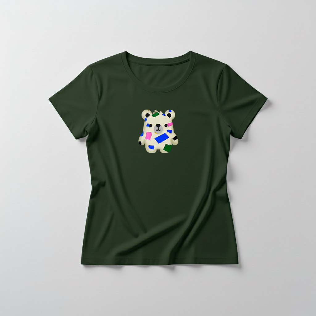 Estampa Urso Retalho AMA Brusque