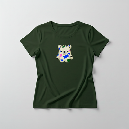 Estampa Urso Retalho AMA Brusque