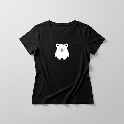 Estampa Urso Básico Branco APAE Brusque