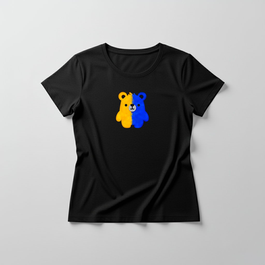 Estampa Urso Cromossomo 21 APAE Guabiruba