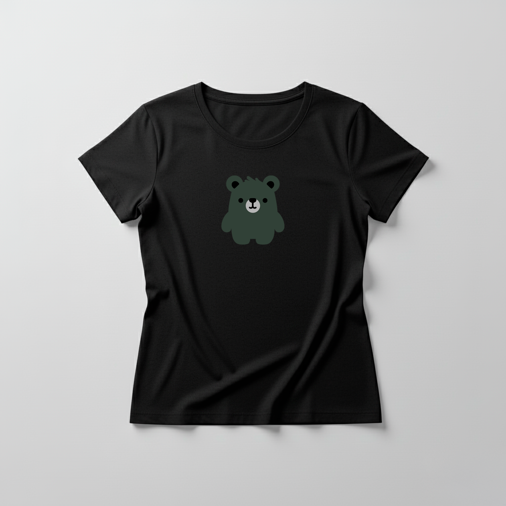 Estampa Urso Militar APAE Brusque