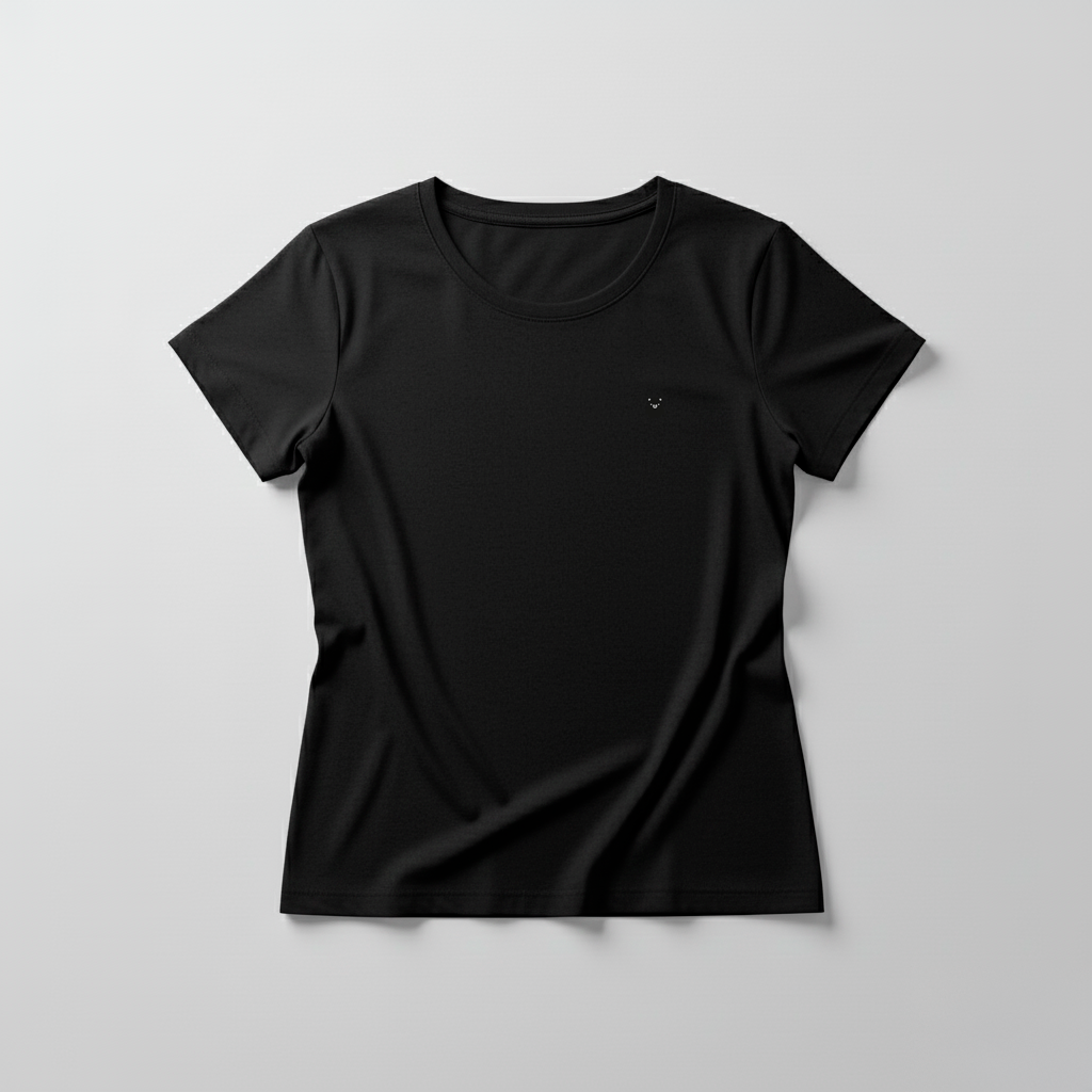 Estampa Urso Básico Preto APAE Guabiruba