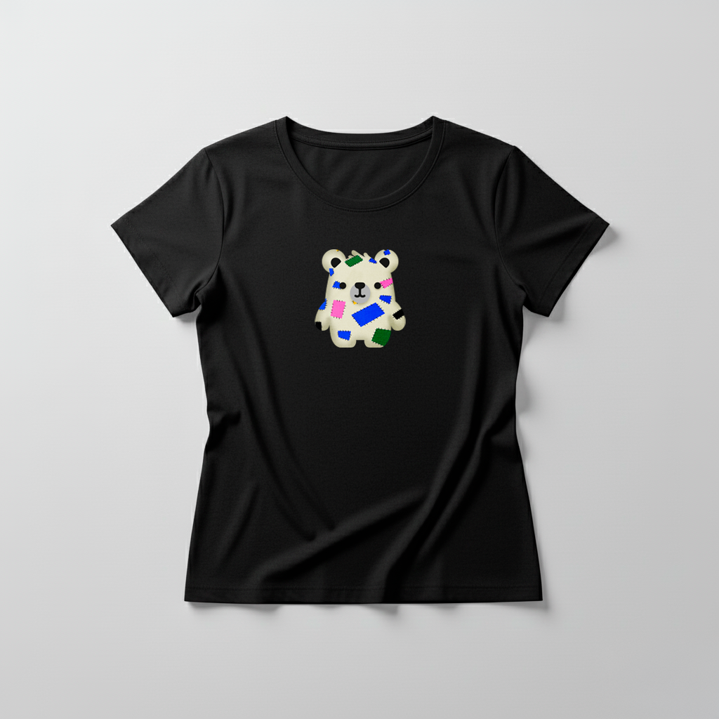 Estampa Urso Retalho AMA Brusque