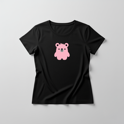 Estampa Urso Básico Rosa AMA Brusque