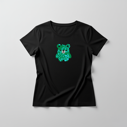 Estampa Urso Verde Estampado APAE Guabiruba