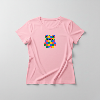 Estampa Urso Autismo AMA Brusque