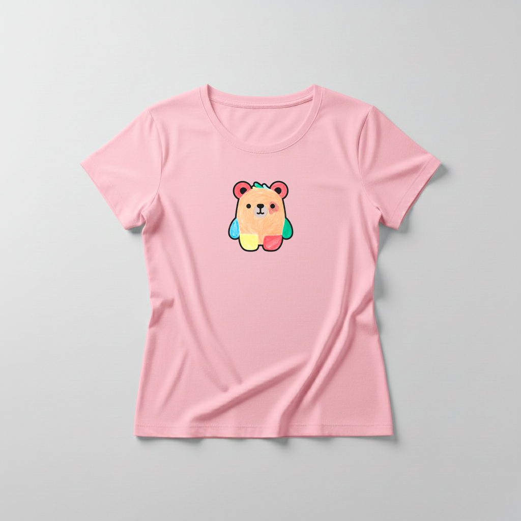 Estampa Urso Benjamim APAE Brusque