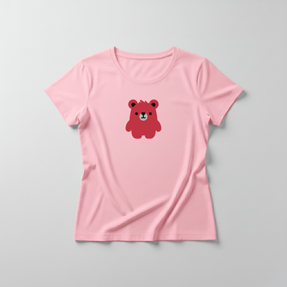 Estampa Urso Básico Bordo APAE Guabiruba
