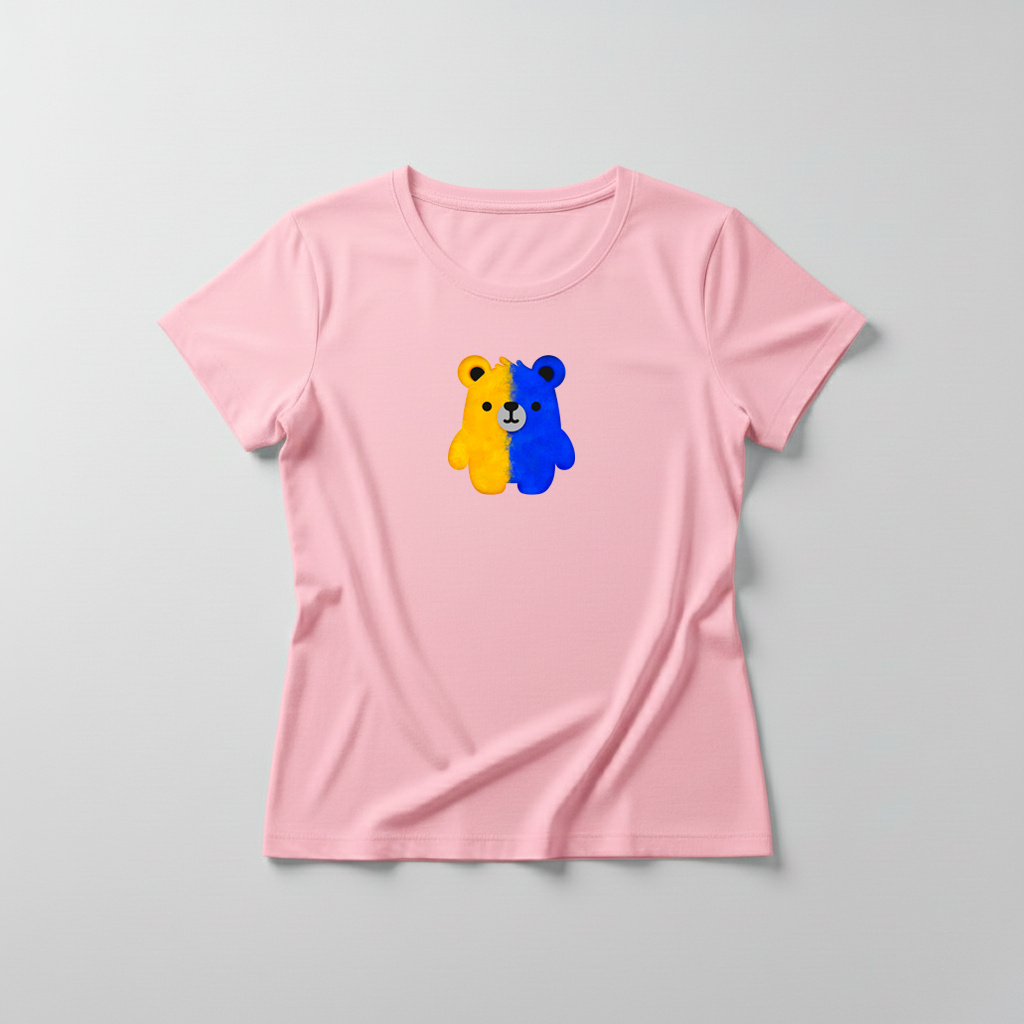 Estampa Urso Cromossomo 21 APAE Guabiruba