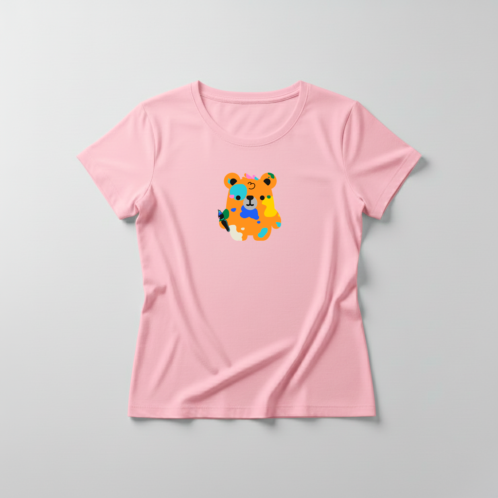 Estampa Urso Artista APAE Guabiruba