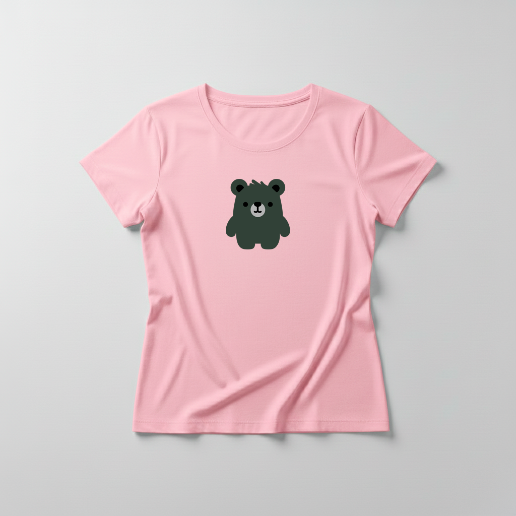 Estampa Urso Militar APAE Brusque