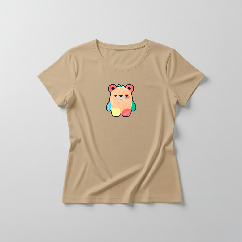 Estampa Urso Benjamim APAE Brusque