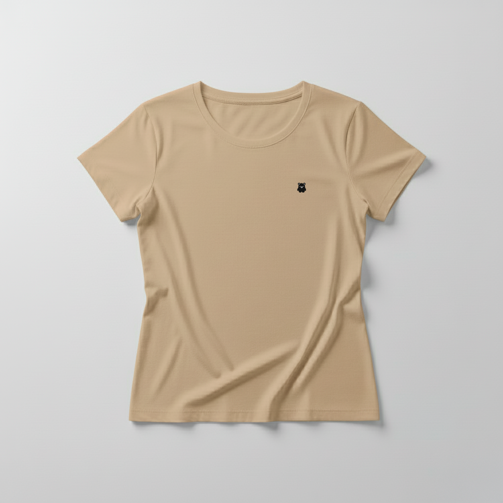 Estampa Urso Básico Preto APAE Guabiruba