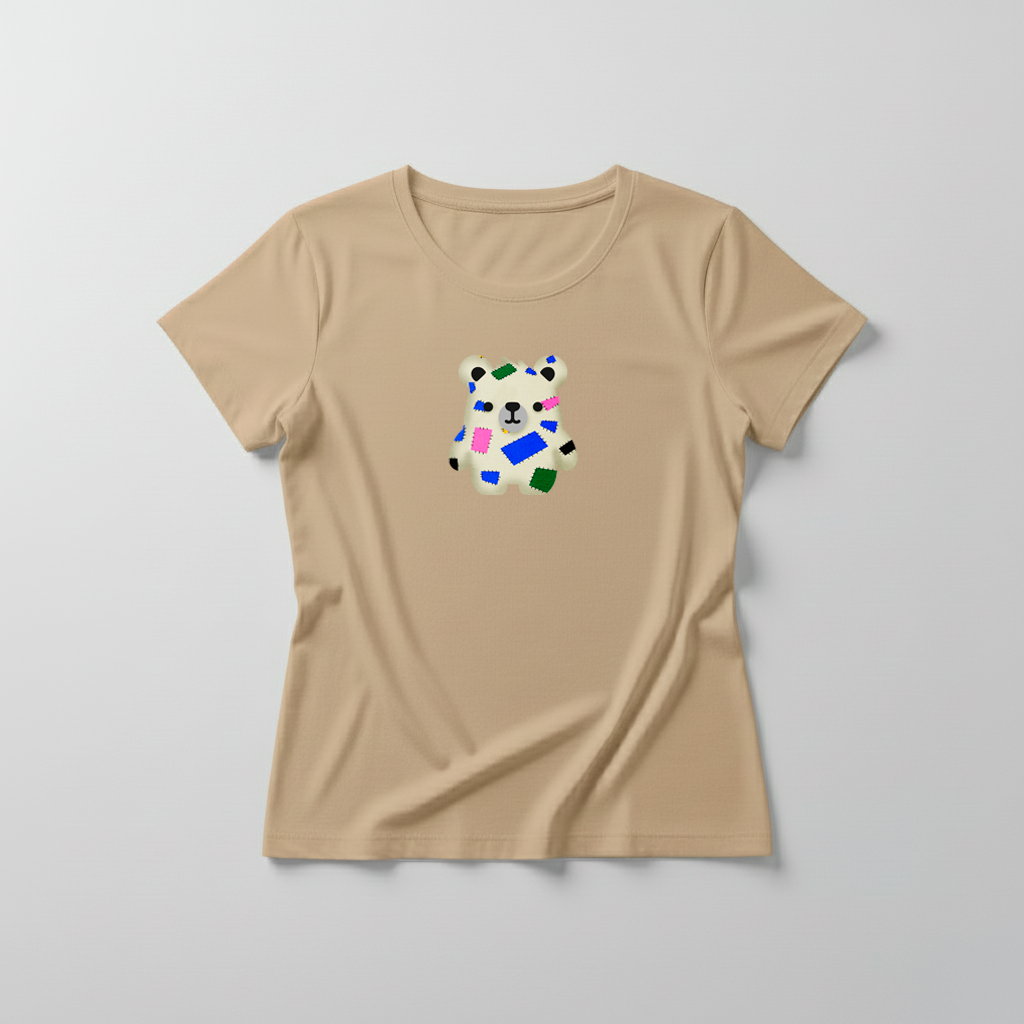 Estampa Urso Retalho AMA Brusque