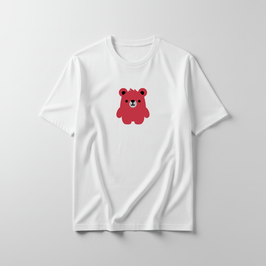 Estampa Urso Básico Bordo APAE Guabiruba