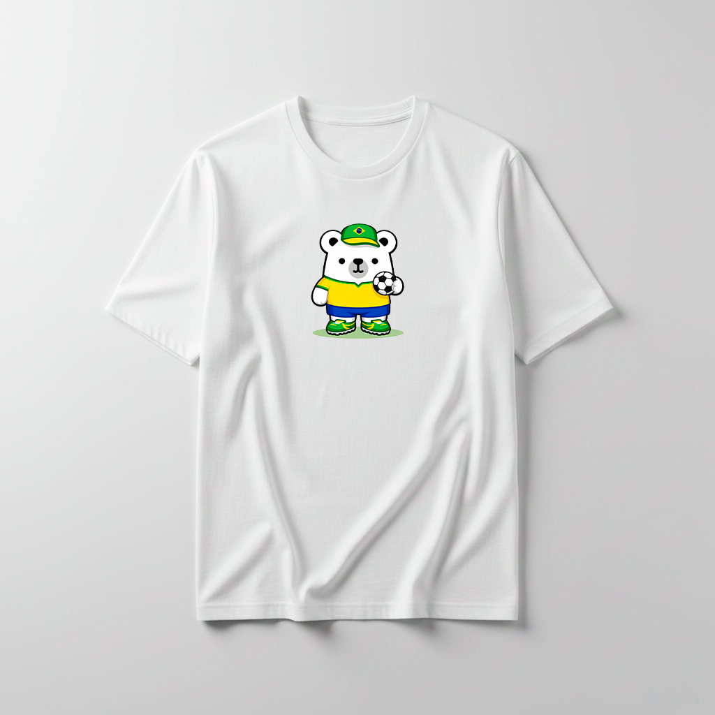 Estampa Urso Brasil -  APAE Brusque