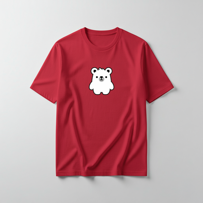 Estampa Urso Básico Branco APAE Brusque